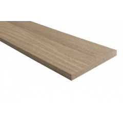 LUXDOORS Планка доборна МДФ 100 телескопічна Vinil білий 10х100х1035мм