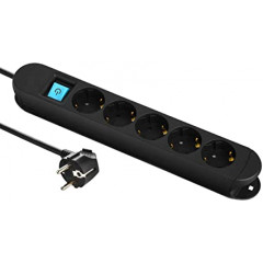 ELECTRALINE Подовжувач з двома магнітами 5роз. 3м 3х1.5