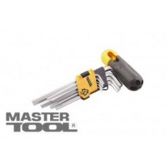 MASTER TOOL Ключі шестигранні довгі 9шт 1.5-10мм L74-172мм