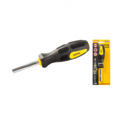 MASTER TOOL Тримач магнітний для біт з ручкою 1/4" 160мм