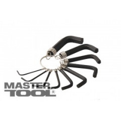 MASTER TOOL Ключі шестигранні 10шт 1.5-10мм L38-60мм