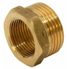 GRANDINI Футорка латунна з зовнішньо-внутрішньою різьбою 1"x3/4"