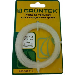 GRUNTEK Корд для тримера 1.4ммх8.0м 953008014 Будмен