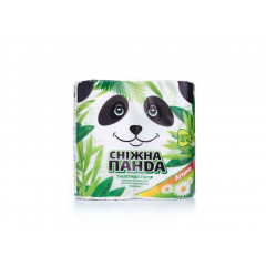 СНІЖНА ПАНДА Папір туалетний Aroma 4 рул.