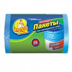 ФРЕКЕН БОК Пакети п/е д/сміття асорт.50*60/35 л/100шт