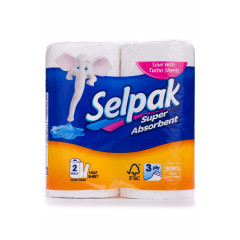SELPAK Рушник кухонний 2шт