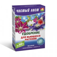 ЧИСТИЙ ЛИСТ Добриво кристалічне для плетучих рослин 300г