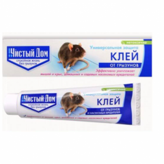 ЧИСТИЙ ДІМ Клей від гризунів і комах (туба 121г) 24шт/уп (03-425)