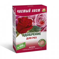 ЧИСТИЙ ЛИСТ Добриво кристалічне для Троянд 300г