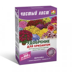 ЧИСТИЙ ЛИСТ Добриво кристалічне для Хризантем 300г