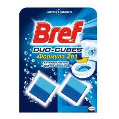 BREF Дуо-куб Кубики очищуючі для бачка 2x50г