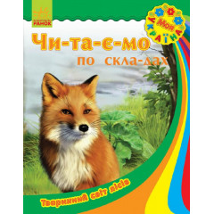 РАНОК Книга Моя Україна. Читаємо по складах: Тваринний світ лісів (у)