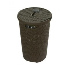 CURVER Кошик для білизни "RATTAN STYLE" кругл 48л