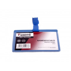 AXENT Бейдж з кліпом горизонт. 4503 100х70мм