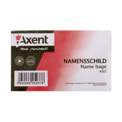 AXENT Бейдж 90х55мм з кліпсою гориз 4501