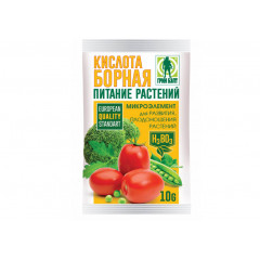 ГРІН БЕЛТ Добриво Борна кислота 10гр 04-425