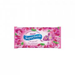 SUPER FRESH Серветка волога аромат в асорт.15шт/уп