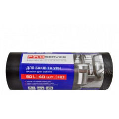 PROservice Пакет д/мусора 60*80 ХД 60л/40шт