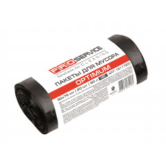 PROservice OPTIMUM Пакет д/сміття 60*70/75 чорний HD 60л/20шт