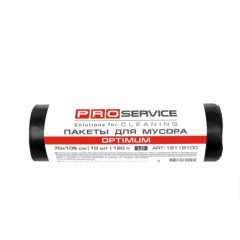 PROservice OPTIMUM Пакет д/сміття 70*100 чорний LD 120л/10шт