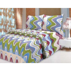 LOTTI Комплект постільної білизни 1.5-спальний (145х210см 147х240см 2х50х70см) полікатон
