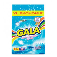 GALA Порошок пральний автомат "Колор Морська Свіжість" 4кг