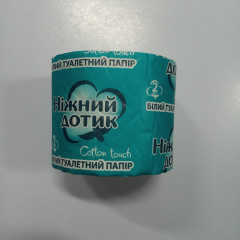 НІЖНИЙ ДОТИК Папір туалетний двошаровий білий