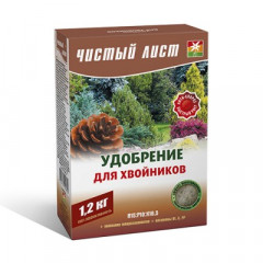ЧИСТИЙ ЛИСТ Добриво кристалічне для хвойників 1.2кг