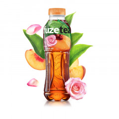 FUZETEA Чай зі смаком Персика та Гібіскуса 0.5л