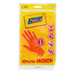 БОНУС Рукавички гумові універсальні L "Економ"