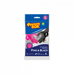 ФРЕКЕН БОК Рукавички нітрилові COLOR MIX 8шт L
