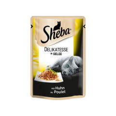 SHEBA Корм для котів cijPOU з куркою в желе 85г