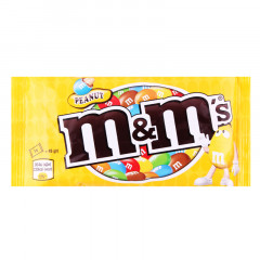 M&MS Драже з арахісом та мол.шок. 45г