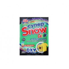 SUPER SNOW Засіб для виведення плям Color 200г