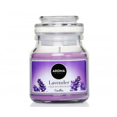 AROMA HOME Свічка ароматична Candle Лаванда