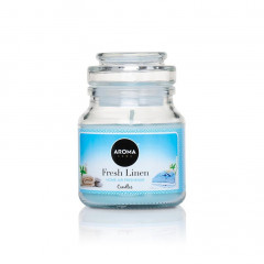 AROMA HOME Свічка ароматична Candle Свіжа білизна