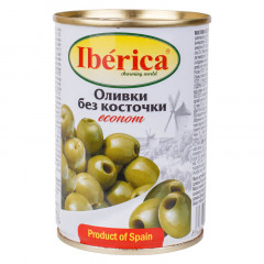 IBERICA Оливки econom без кісточок ж/б 280г