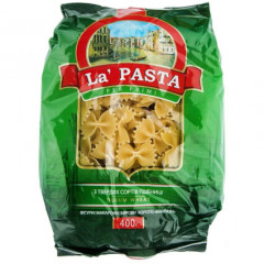 LA PASTA Макаронні вироби 400г Бантики