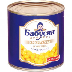 БАБУСИН ПРОДУКТ Кукурудза сахарна 340г