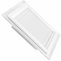 EUROLAMP Світильник LED квадратний скло 6W 3000K