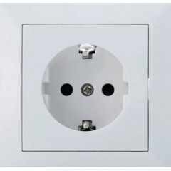 SVEN Comfort Розетка з з/к SE-60021P біла