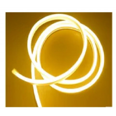 LED LIGHT Стрічка лед-неон "220V" 120Led/м IP65 8х16мм теплий білий