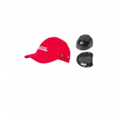 MASTER TOOL Каскетка захисна червона
