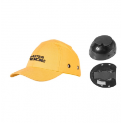 MASTER TOOL Каскетка захисна жовта