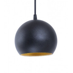 ATMOLIGHT Люстра підвісна Bowl P180 BlackM/Gold