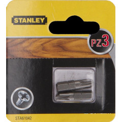 STANLEY Біта PZ3 L=25мм 2шт/уп