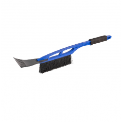MASTER TOOL Щітка автомобільна зі шкребком синя 175х10мм L 520мм