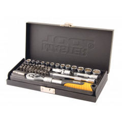 MASTER TOOL Набір насадок торцевих PROFI CrV 1/4" 4-13мм 72Т 45шт