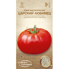 НАСІННЯ УКРАЇНИ Томат Високорослий ЦАРСЬКИЙ УЛЮБЛЕНЕЦЬ 0.1г