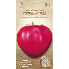 НАСІННЯ УКРАЇНИ Томат Низькорослий РОЖЕВИЙ МЕД 0.1г